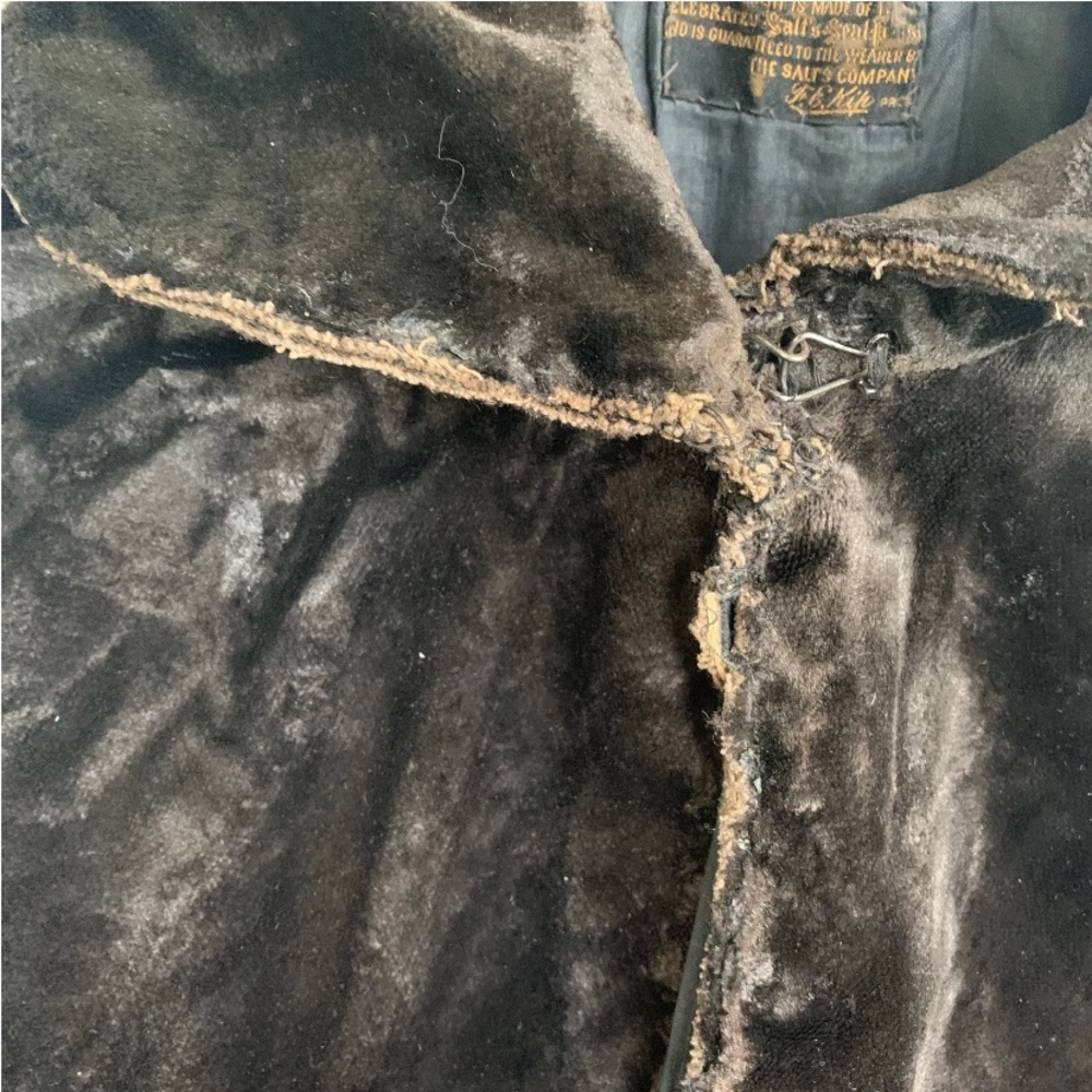 Victorian Velvet Cape Opera Period Salt’s Soult Company F. E. Kite Antique - Picture 10 of 10